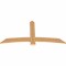 Ekena Millwork Bellingham Timber Gable Bracket, Western Red Cedar, 72"W x 36"H x 1 1/2"D x 5 1/2"F, 12/12 Pitch GBW072X36X0206BEL00SWR - alternate 2